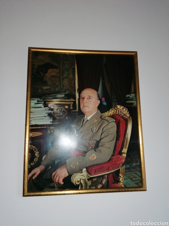 Military Antiques: Cuadro de Franco