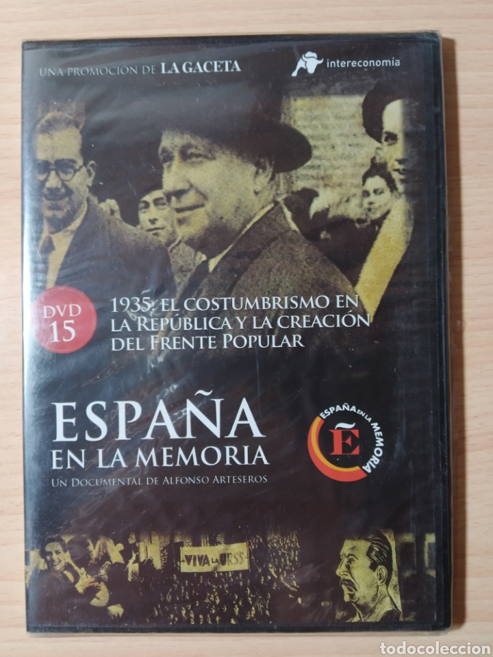 Military Antiques: DVD 15 Espa&ntilde;a en la memoria. Nuevo y precintado