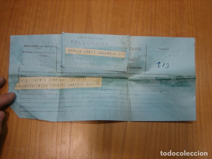 Military Antiques: Telegrama guerra civil espa&ntilde;ola. Censura militar .Melilla