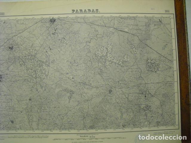 Military Antiques: MAPA DE PARADAS 1:50000 SELLO DEL CUARTEL GENERAL DEL GENERAL&Iacute;SIMO