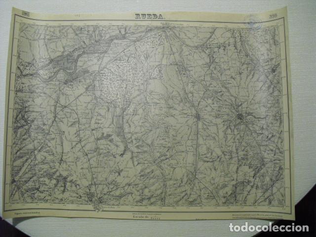 Militaria: MAPA DE RUEDA EJERCITO NACIONAL E 1:50000 SELLO DEL CUARTEL GENERAL DEL GENERAL&Iacute;SIMO