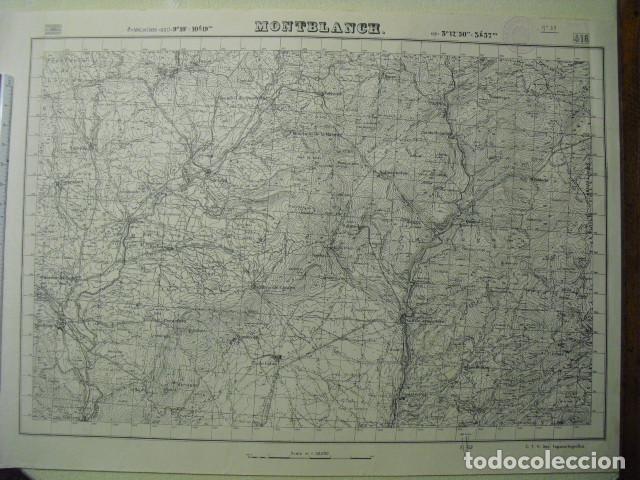 Militaria: GUERRA CIVIL MAPA DE MONTBLANCH EJERCITO NACIONAL E 1:50000 SEZIONE TOPOCARTOGRAFICA DEL CTV