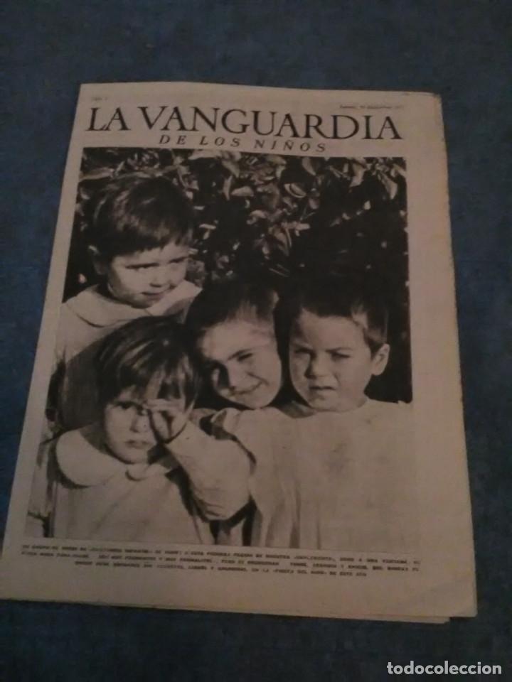 Militaria: La Vanguardia de los ni&ntilde;os n&ordm; 1, 30 diciembre 1937