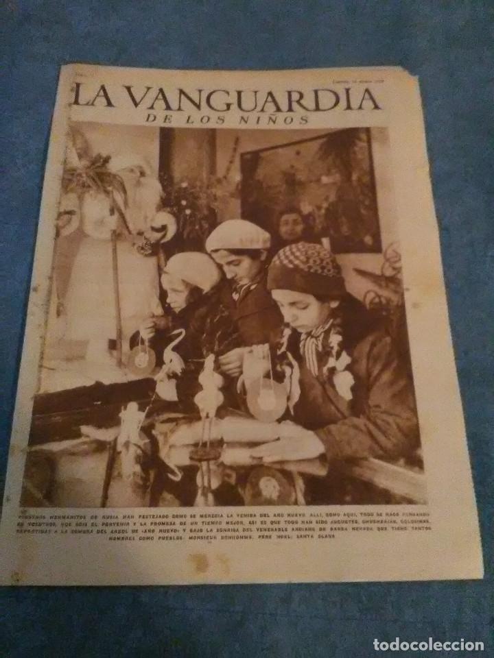 Militaria: La Vanguardia de los ni&ntilde;os n&ordm; 3, 13 enero 1938