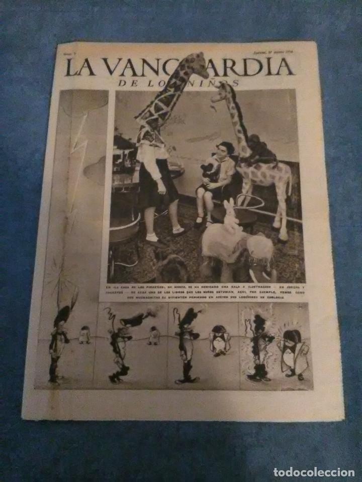 Militaria: La Vanguardia de los ni&ntilde;os n&ordm; 5, 27 enero 1938