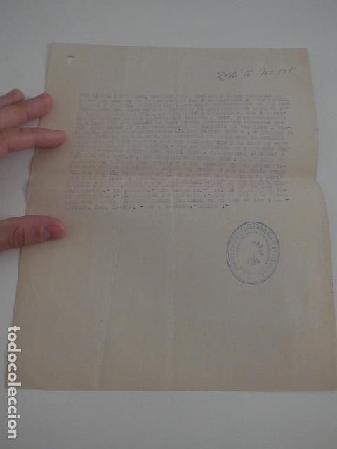 Military Antiques: Antiguo documento concesion de medalla de guerra civil a legionario de legion, barcelona.