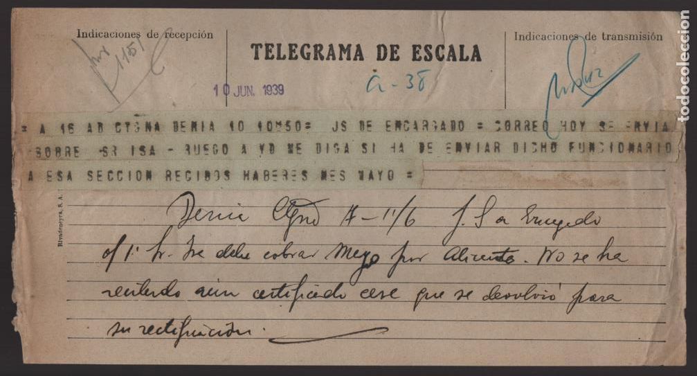 Militaria: TOTANA.- TELECOMUNICACIONES, NO SE HA RECIBIDO COMUNCADO CESE, VER FOTO