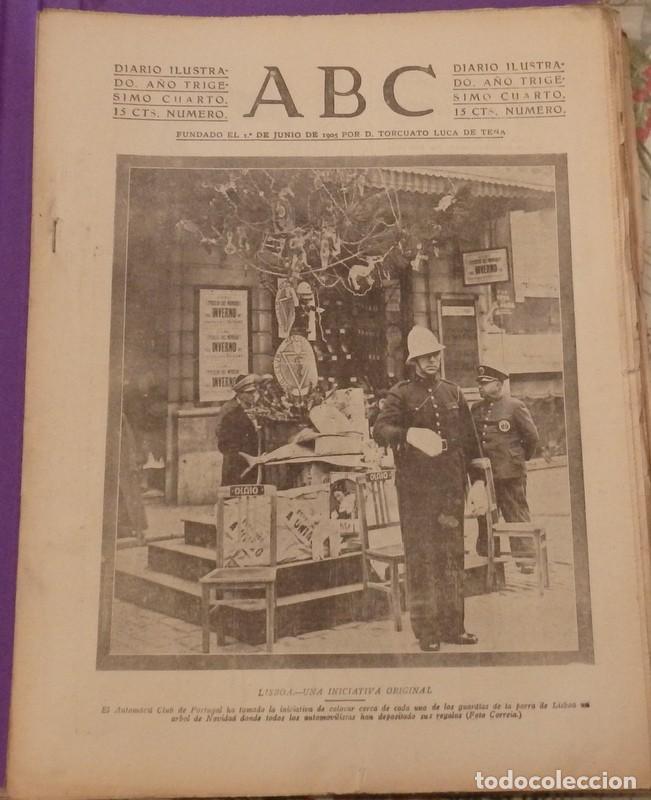 Militaria: ABC 5 DE ENERO DE 1938, 24 PAGINAS,BILBAO,TERUEL,VILLASTAR,PARTE DE GUERRA,ETC