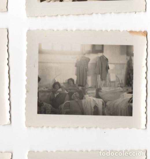 Militaria: CHICAS EN CAMAS DE HOSPITAL O SIM. DURANTE LA GUERRA CIVIL, MALAGA CREO, FOTOGRAFIA ANTIGUA