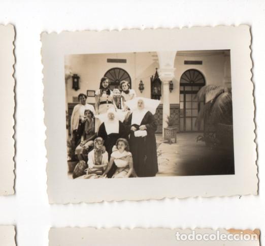 Militaria: CHICAS Y MONJAS DURANTE LA GUERRA CIVIL ESPA&Ntilde;OLA EN MALAGA CREO, FOTOGRAFIA ANTIGUA