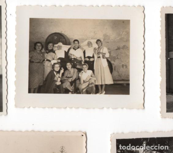 Militaria: CHICAS Y MONJAS DURANTE LA GUERRA CIVIL EN UNA TABERNA, MALET CADIZ, FOTOGRAFIA ANTIGUA