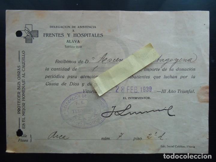 Militaria: frentes y hospitales vitoria alava pais vasco euskadi guerra civil militar espa&ntilde;a soldado militar