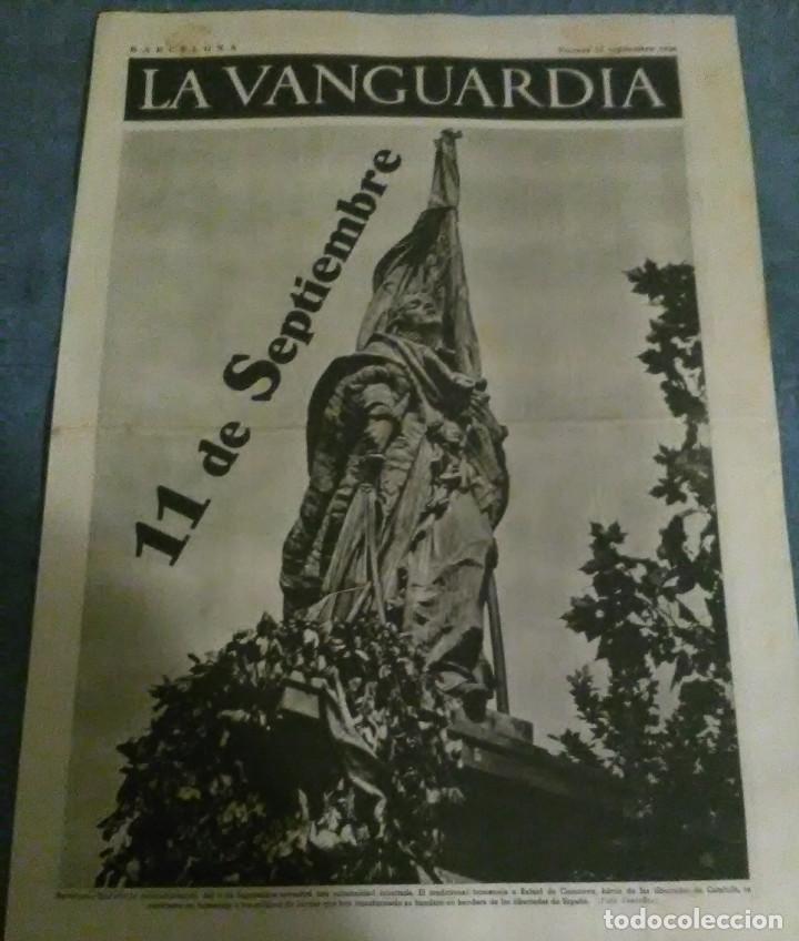 Military Antiques: La Vanguardia 11 septiembre 1936,alas rojas,en el frente Extreme&ntilde;o,11 septiembre