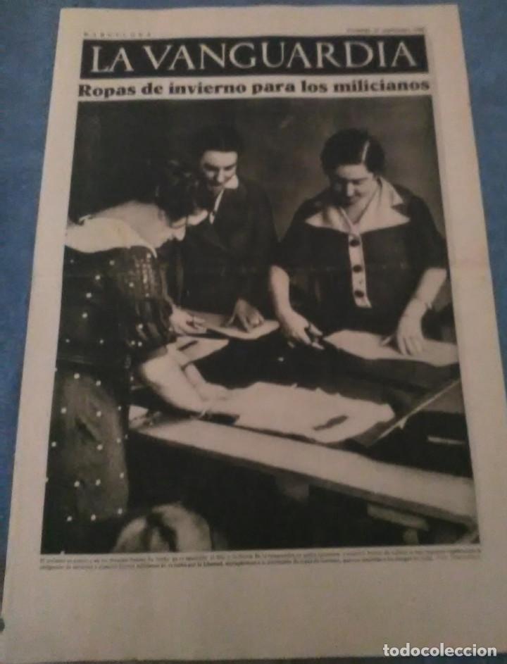 Military Antiques: La Vanguardia 27 septiembre 1936,el ataque y bombardeo del Alcazar,lucha frente de Teruel