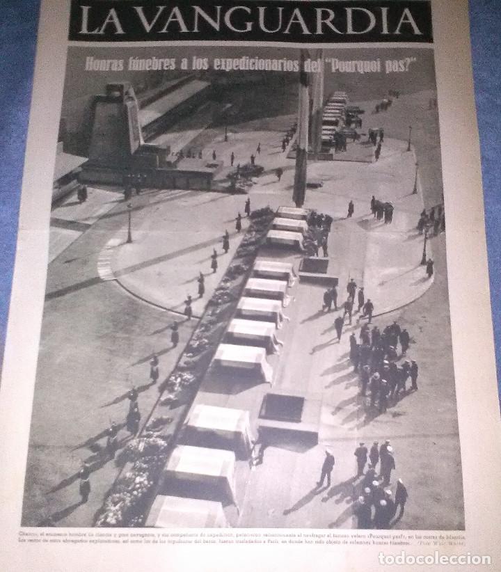Militaria: La Vanguardia 16 octubre 1936,frente de Arag&oacute;n,la descarga del Zirianin