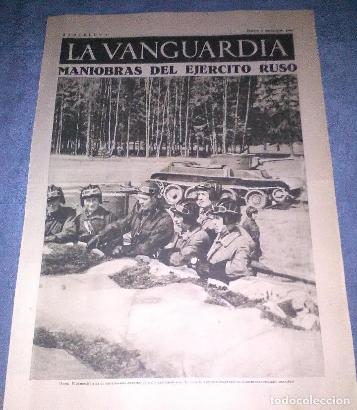 Military Antiques: La Vanguardia 3 noviembre 1936,la ofensiva de los leales sector centro