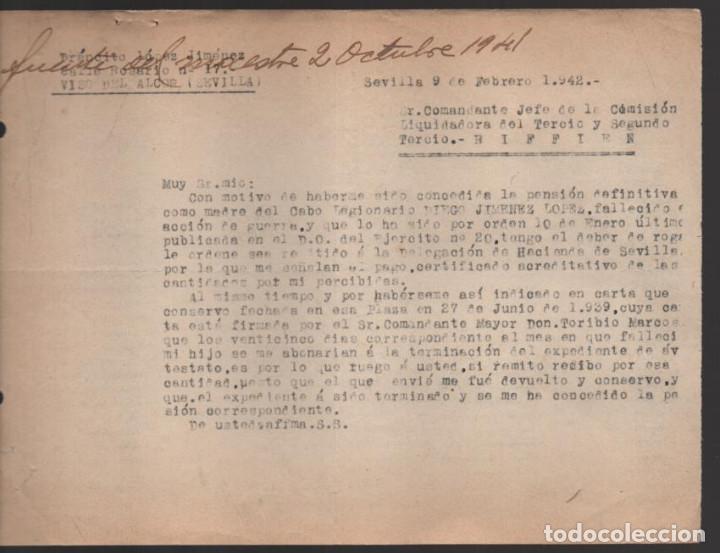 Militaria: RIFFIEN, LA LEGION - SEGUNDO TERCIO- AL VISO DEL ALCOR- SEVILLA- A&Ntilde;O 1942, VER FOTO