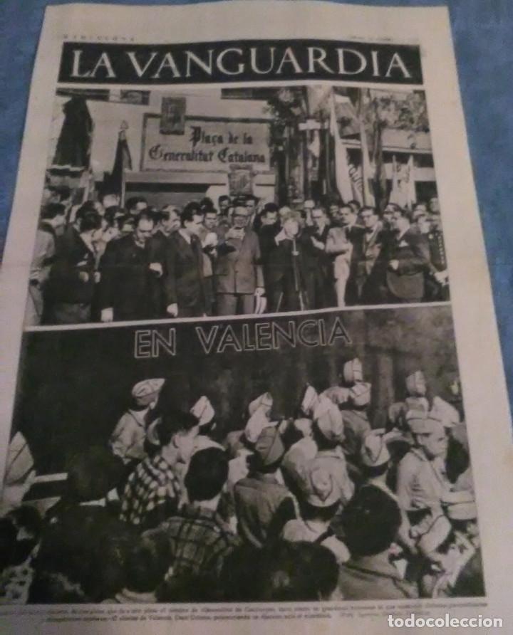 Military Antiques: La Vanguardia 17 noviembre 1936,en Valencia,en el sector centro