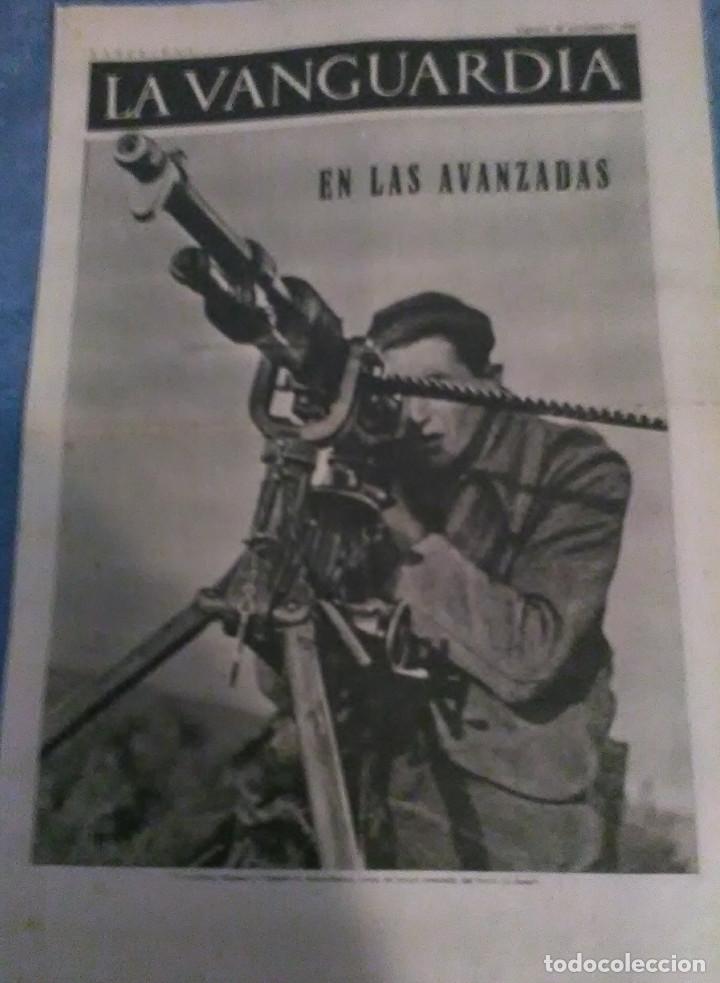 Military Antiques: La Vanguardia 20 noviembre 1936,en las avanzadas,de los frentes de lucha