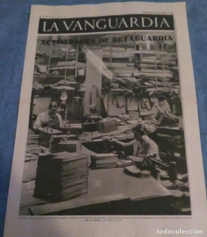 Military Antiques: La Vanguardia 29 noviembre 1936,actividad de retaguardia,nieve en el frente,propaganda antifascista