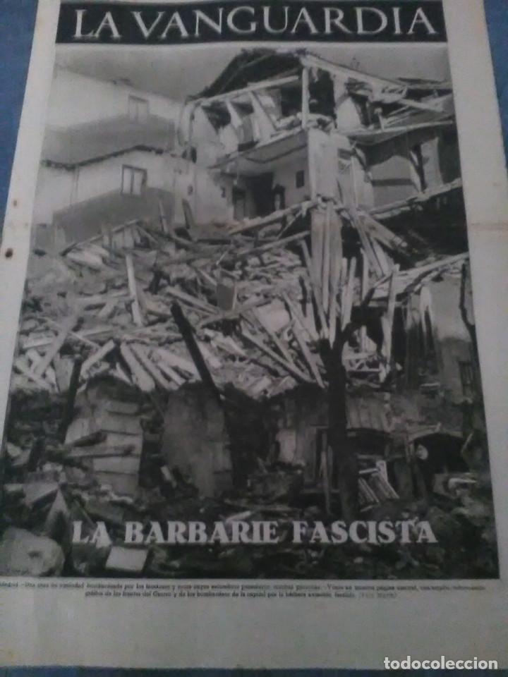 Military Antiques: La Vanguardia 16 diciembre 1936, la barbarie fascista,la guerra en los frentes de Madrid