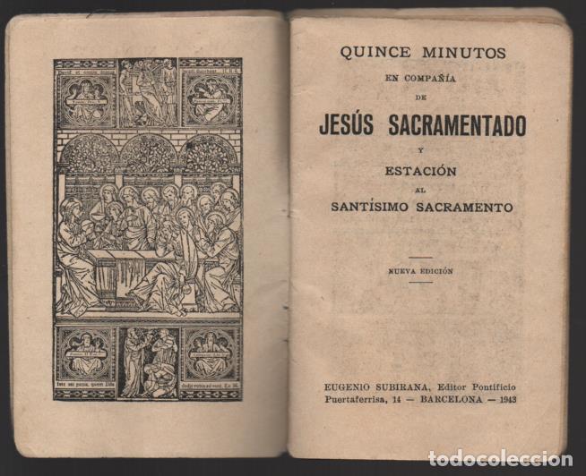 Military Antiques: BARCELONA-QUINCE MINUTOS EN COMPA&Ntilde;IA JESUS SACRAMENTADO,- A&Ntilde;O 1943-VER FOTOS