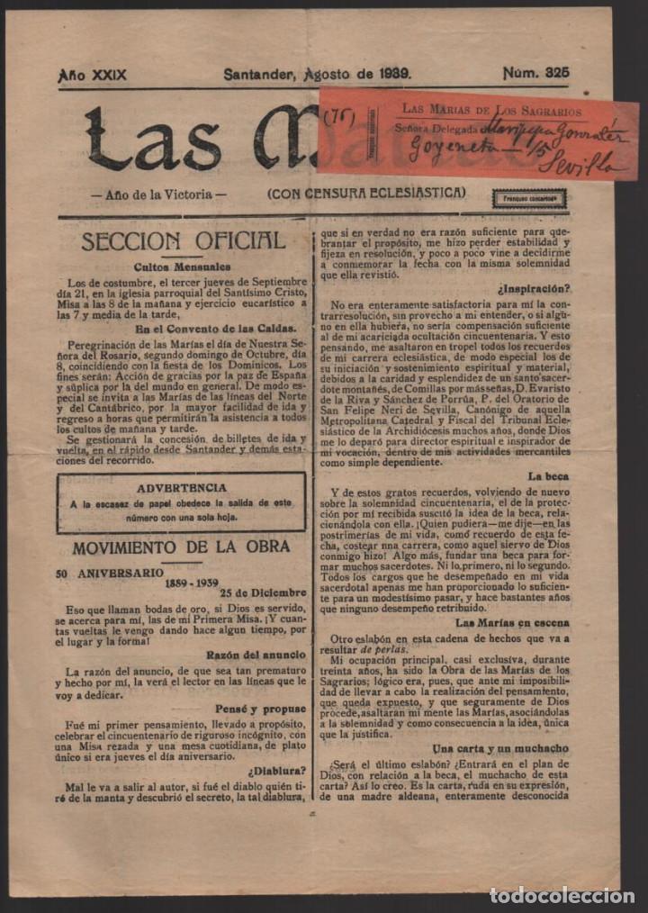 Military Antiques: SANTANDER.-BANDA DE FRANQUEO CONCERTADO- LAS MARIAS- AGOSTO-DE 1939- COMPLETO-VER FOTOS