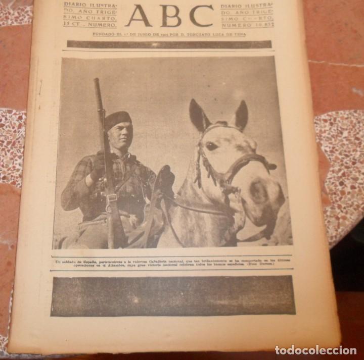 Military Antiques: ABC 17 DE FEBRERO DE 1938, 24 PAGINAS, SECTOR DE LA SERENA,VIVEL DEL RIO,,PARTE DE GUERRA,ETC.