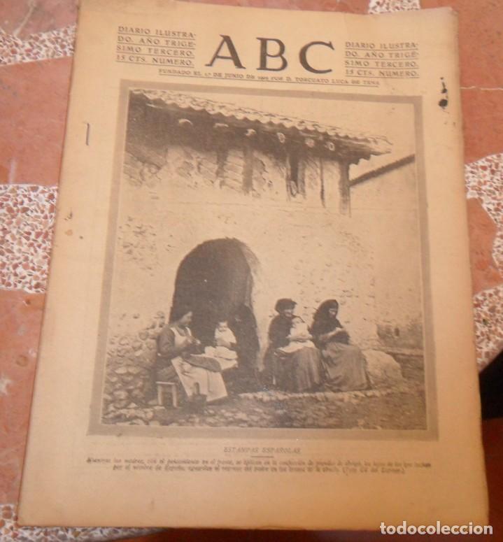 Military Antiques: ABC 17 DE DICIEMBRE DE 1937,24 PAGINAS,BILBAO,JUAN DE LA CIERVA,FRENTE TERUEL,PARTE DE GUERRA, ETC.