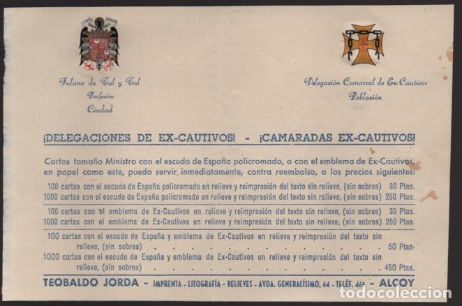 Military Antiques: ALCOY.- TEOBALDO JORDA.- IMPRENTA.- VER FOTO