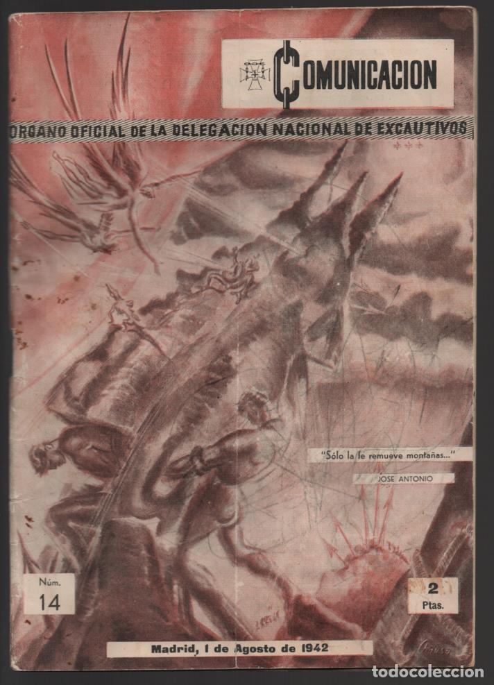 Military Antiques: COMUNICACION- N&ordm; 14- ORGANO DE EX-CAUTIVOS DE ESPA&Ntilde;A- VER FOTS