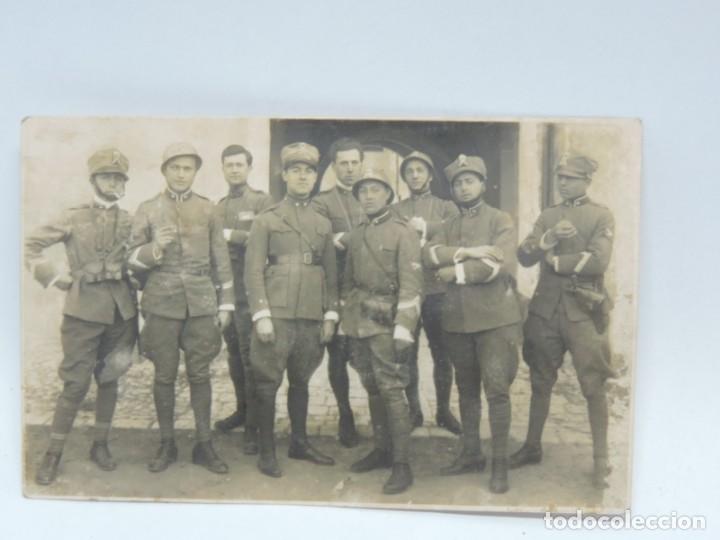 Militaria: TROPAS ITALIANAS Y ESPA&Ntilde;OLAS, EEN 1929, ED. FERRANIA, NO CIRCULADA, ESCRITA POR EL REVERSO.