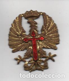 Militaria: INSIGNIA MILITAR GRANDE- MIDE: 5,50 X 4,50 C.M. VER FOTOS