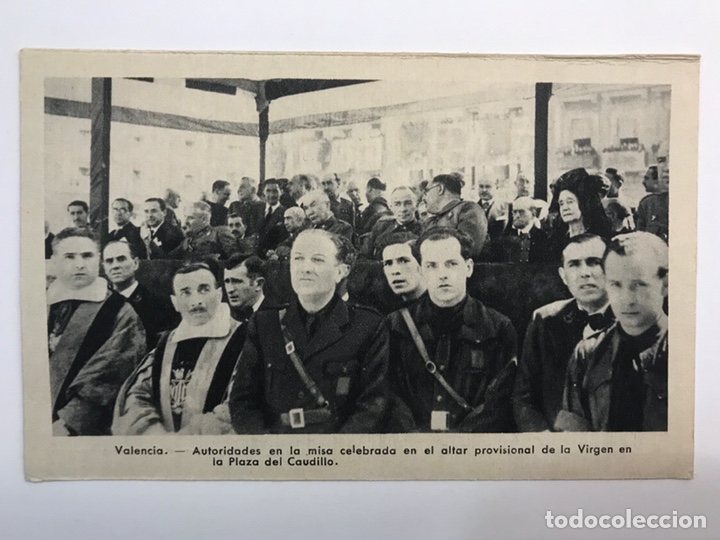 Militaria: MILITAR. LA VALENCIA QUE FUE.. Fotograf&iacute;a Original. Militares y Autoridades Locales (a.1939)