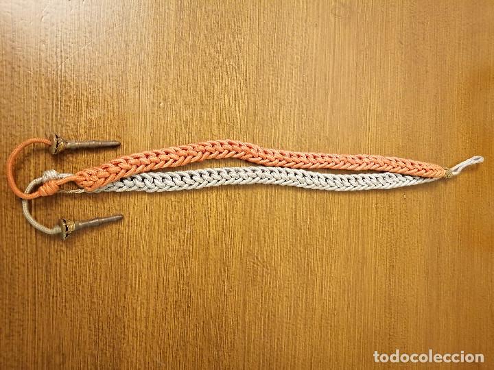 Militaria: CORDON MILITAR- NARANJA Y BLANCO- VER FOTOS