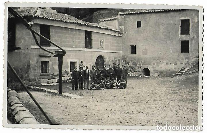 Militaria: FOTO POSTAL DE UN GRUPO DE GUDARIS Y MILICIANOS VASCOS FRENTE NORTE GUERRA CIVIL ESPA&Ntilde;OLA 1936