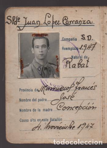 Military Antiques: CARNET- BATALLON DE TRANSMISIONES N&ordm; 2.- VER FOTOS
