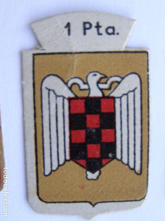 Militaria: EMBLEMA ESPECIAL 1 PESETA FRENTE DE JUVENTUDES