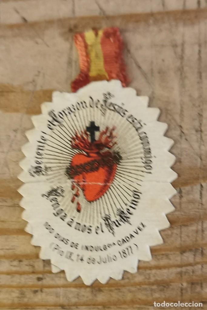 Militaria: ANTIGUO DETENTE, EL CORAZON DE JESUS ESTA CONTIGO