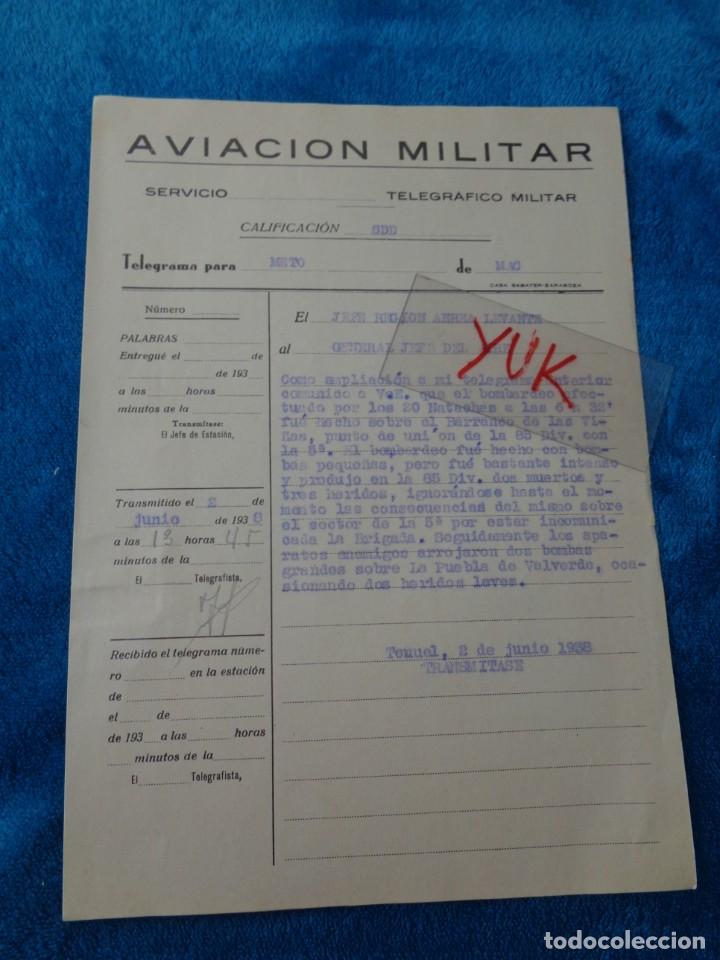 Militaria: BOMBARDEO DE UNOS 20 NATACHAS SOBRE LA 85 DIVISION Y LA QUINTA - 2 JUNIO 1938 - GUERRA CIVIL
