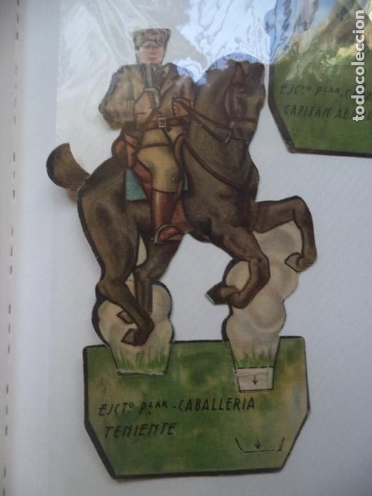 Military Antiques: EJERCITO POPULAR CABALLERIA TENIENTE ORIGINAL GUERRA CIVIL SALIAN EN SOBRES SORPRESA