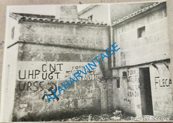 Militaria: PORTO CRISTO, MALLORCA, HORNO DE LAS MILICIAS ANTIFASCITAS EN CASA SERVERA, RETAL DE PRENSA