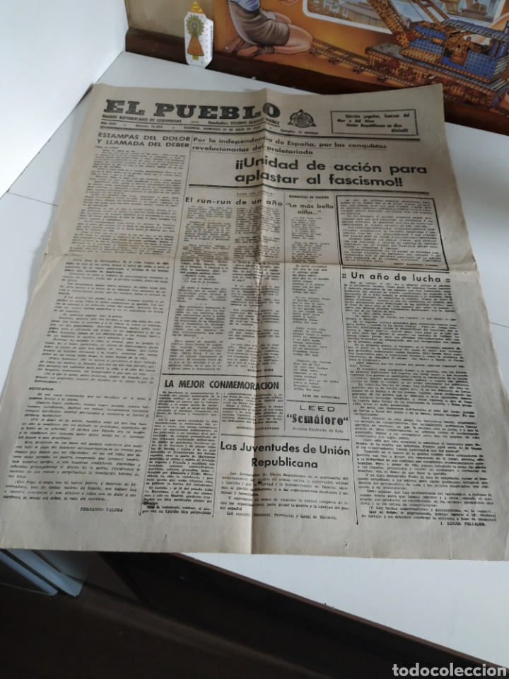 Militaria: Periodo el pueblo diario republicano de izquierdas