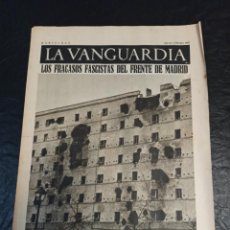 Militaria: LA VANGUARDIA. BARCELONA. 4 DE FEBRERO DE 1937