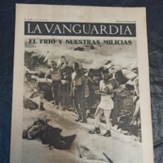 Militaria: LA VANGUARDIA. BARCELONA. 20 DE ENERO DE 1937