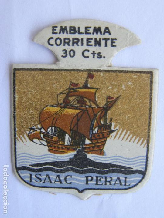 Militaria: EMBLEMA CORRIENTE AUXILIO SOCIAL