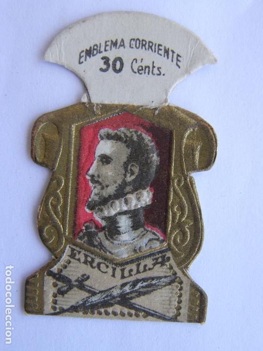 Militaria: EMBLEMA CORRIENTE AUXILIO SOCIAL