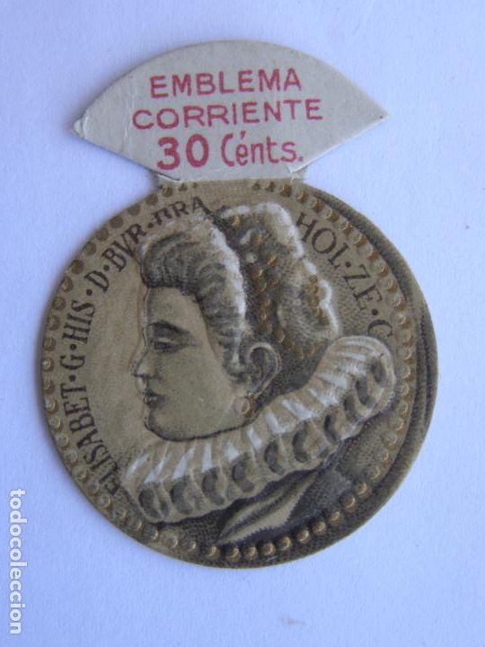 Militaria: EMBLEMA CORRIENTE AUXILIO SOCIAL