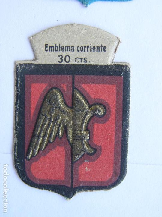 Militaria: EMBLEMA CORRIENTE 30 CENTIMOS