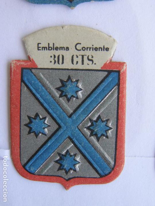 Militaria: EMBLEMA CORRIENTE 30 CENTIMOS